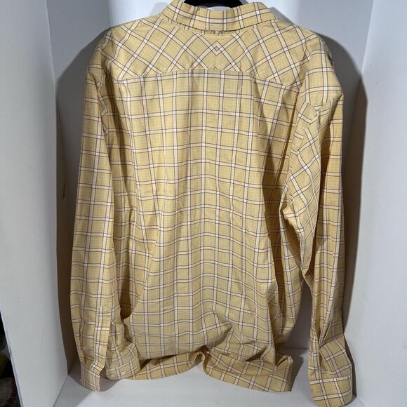 LL Bean Wrinkle Resistant Long Sleeve Button Down Dress Shirt Men's XL Tall - Picture 4 of 4